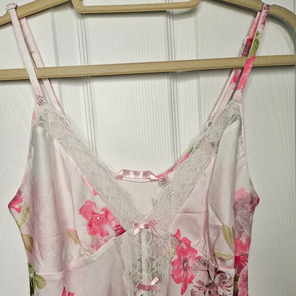NWOT La Vie En Rose Inner Slip Pink Floral - Picture 4 of 15